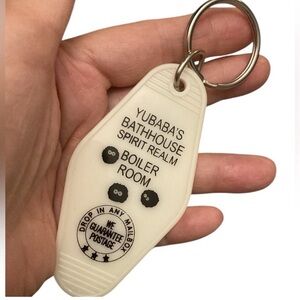Yubaba’s Bathhouse keychain NEW handmade glow in the dark material